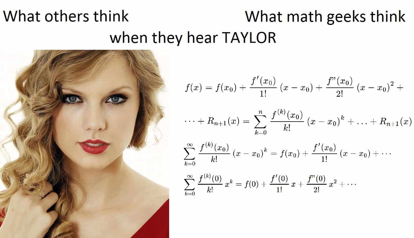 Taylor series joke