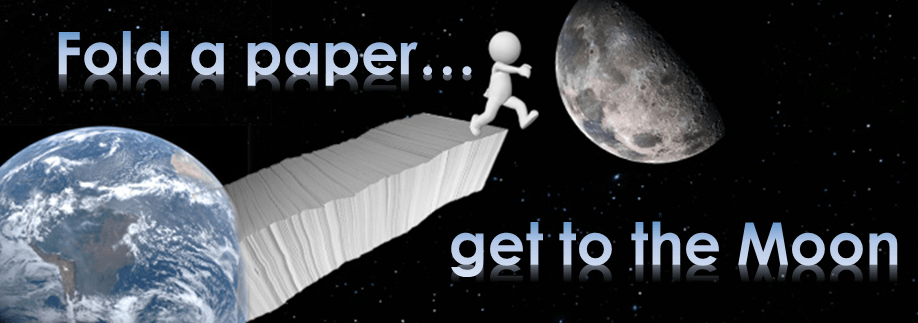 What If to Fold a Paper 100 Times?
