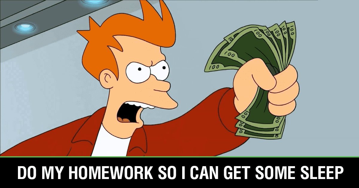 Pay for homework to be done