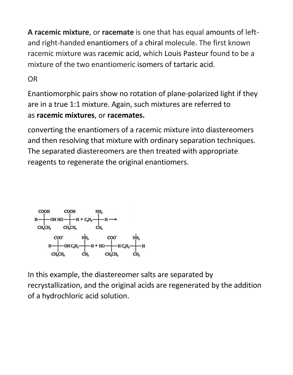Racemic Mixture